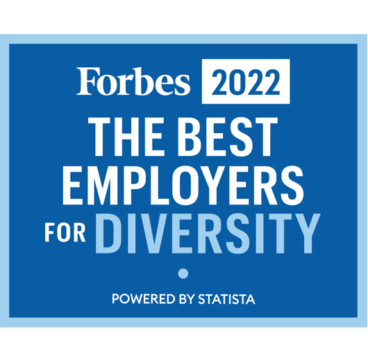 Forbes 2022. The best employers for diversity